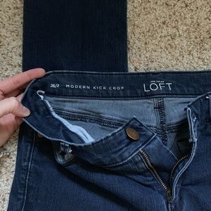 Loft jean capris